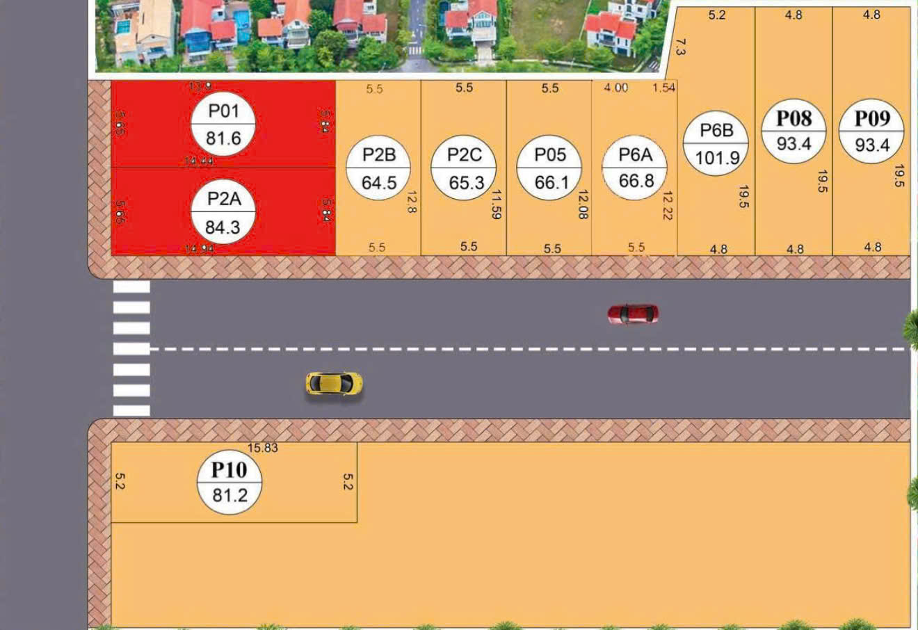 MỞ BÁN KHU 10 LÔ THỊ TRẤN BIỂN QUẤT LÂM