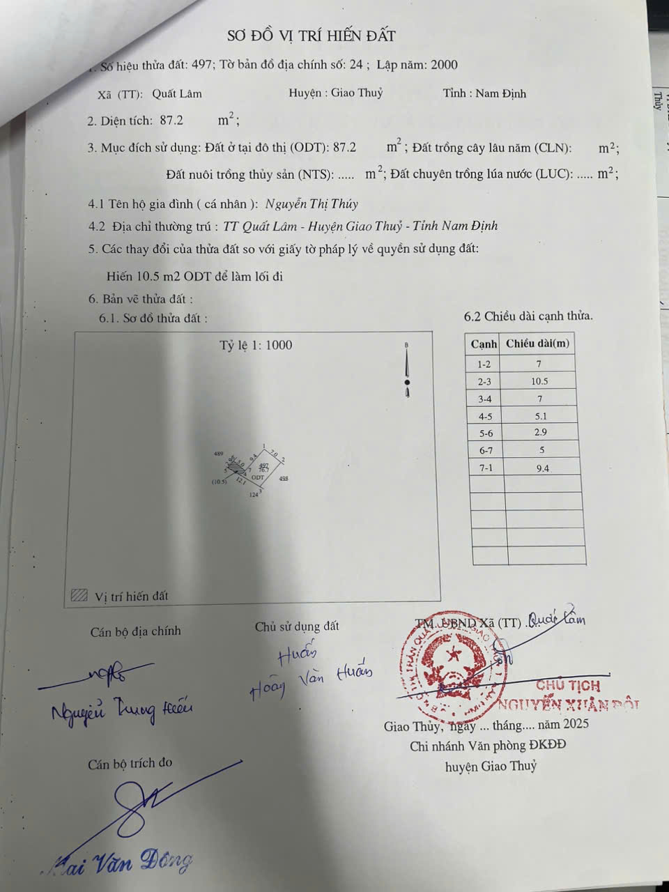 MỞ BÁN KHU 33 LÔ THỊ TRẤN BIỂN QUẤT LÂM